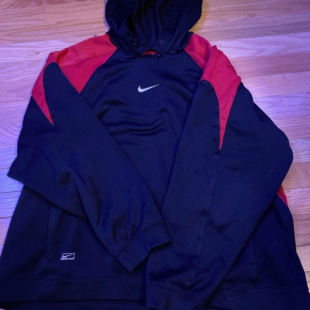 Vintage Y2K Nike Center Swoosh Hoodie